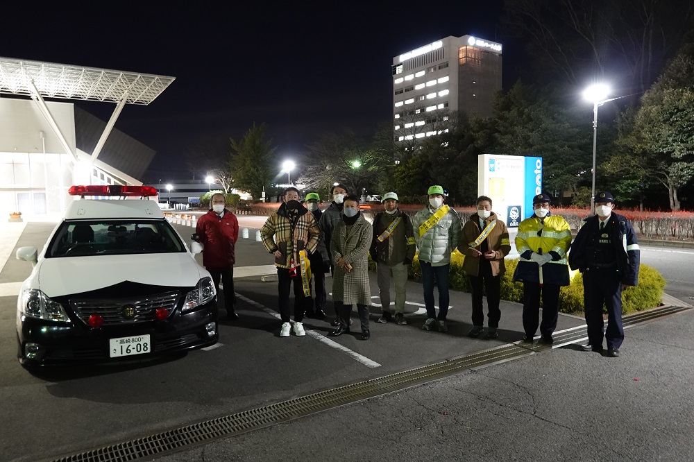 夜間防犯・交通安全パトロール2022